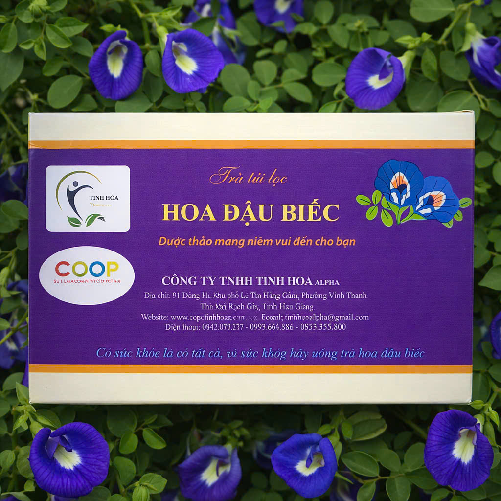 Trà hoa đậu biếc- biến sắc kỳ diệu